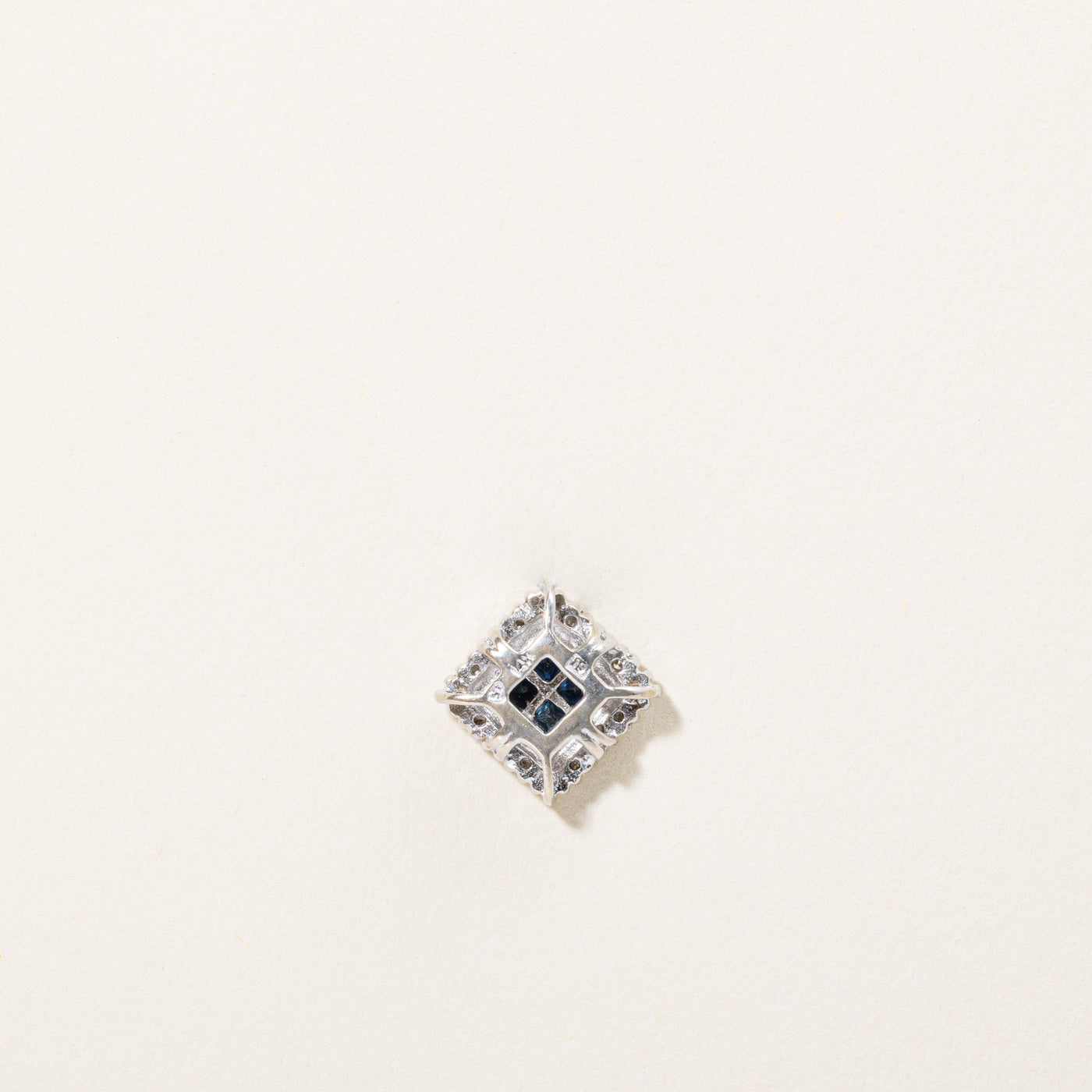 Sapphire & Diamond Pendant | 0.18ctw, 0.16ctw |