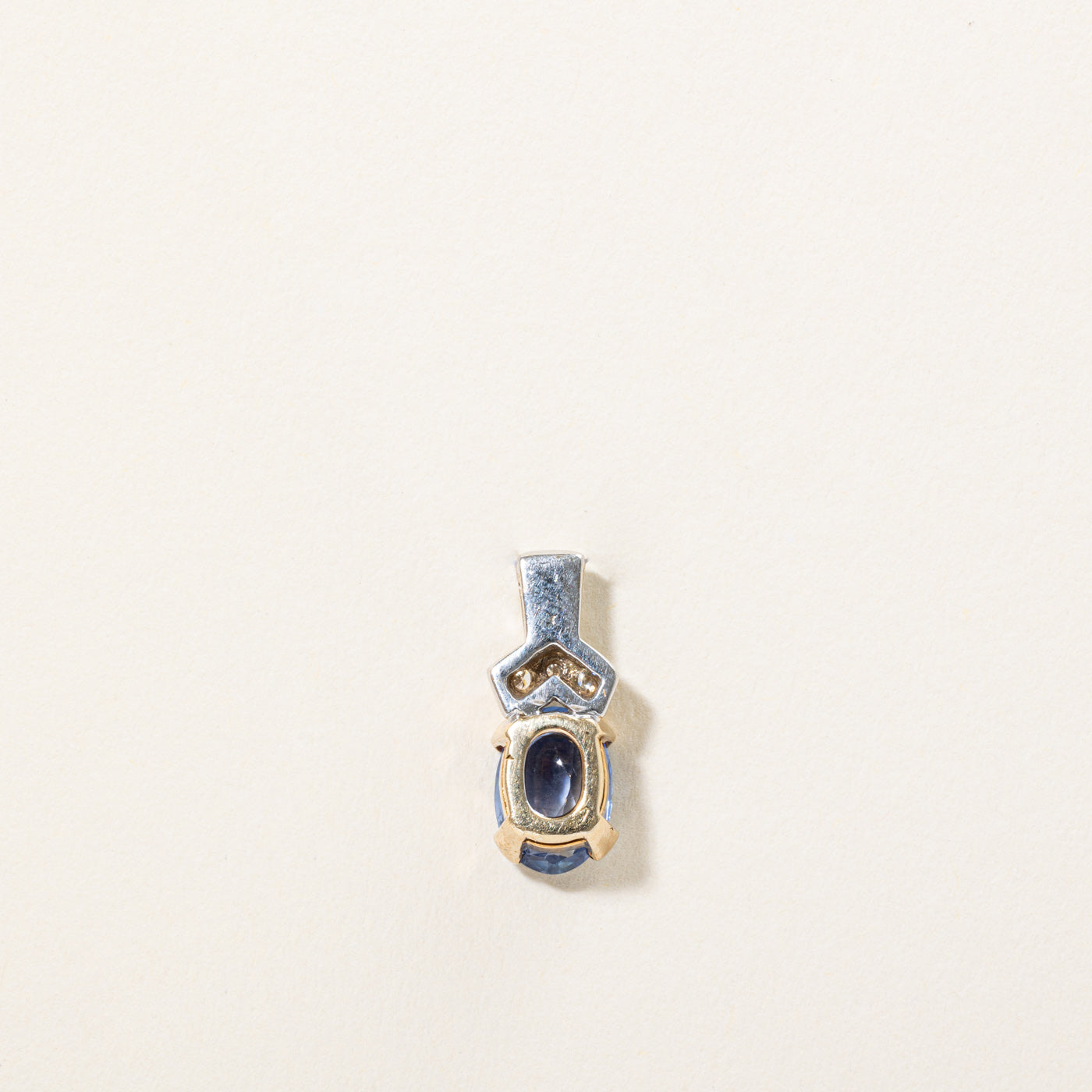 Sapphire & Diamond Pendant | 1.45ct, 0.03ctw |