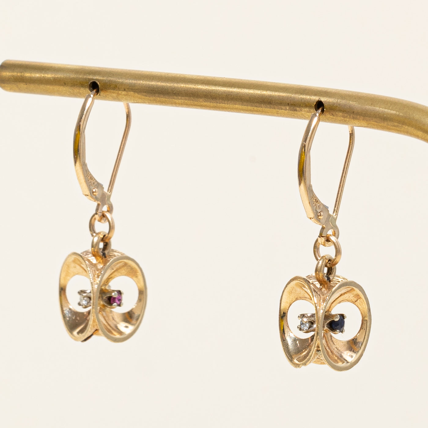Multi Gem Earrings | 0.21ctw |