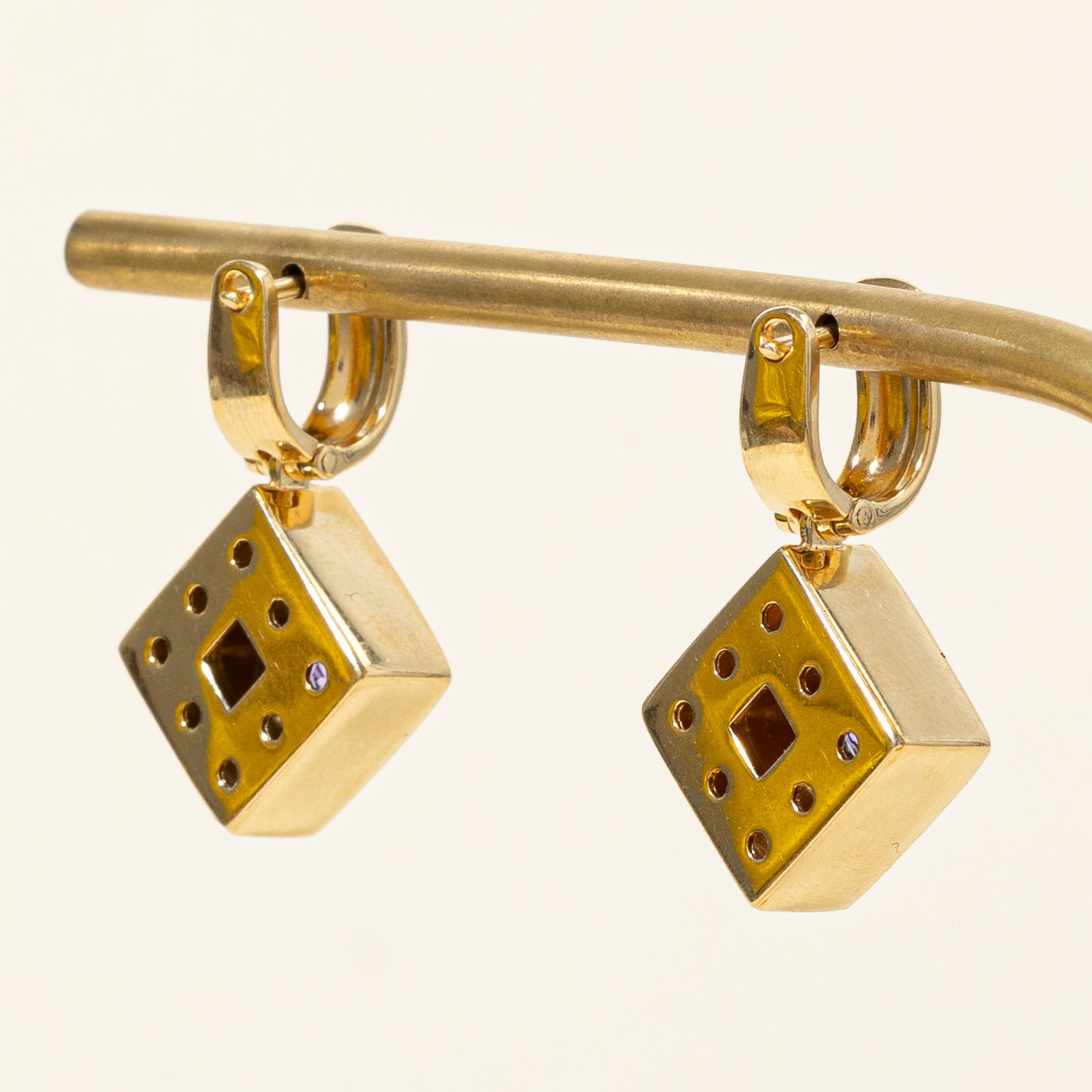 Amethyst Drop Earrings | 0.20ctw |