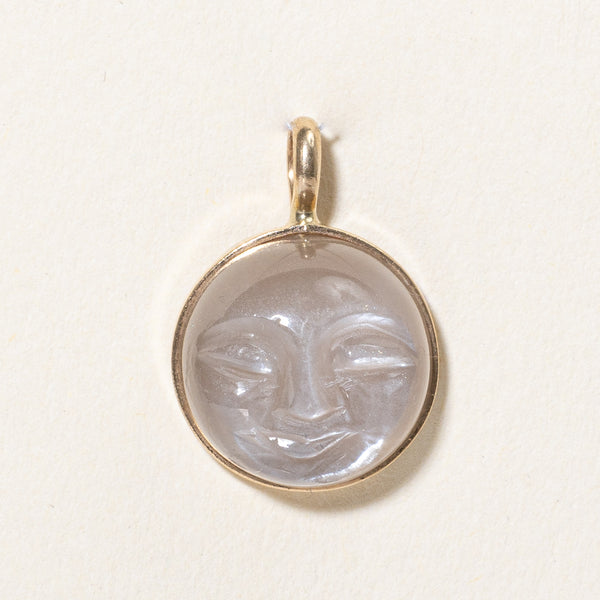 Carved Moonstone Pendant | 8.00ct |