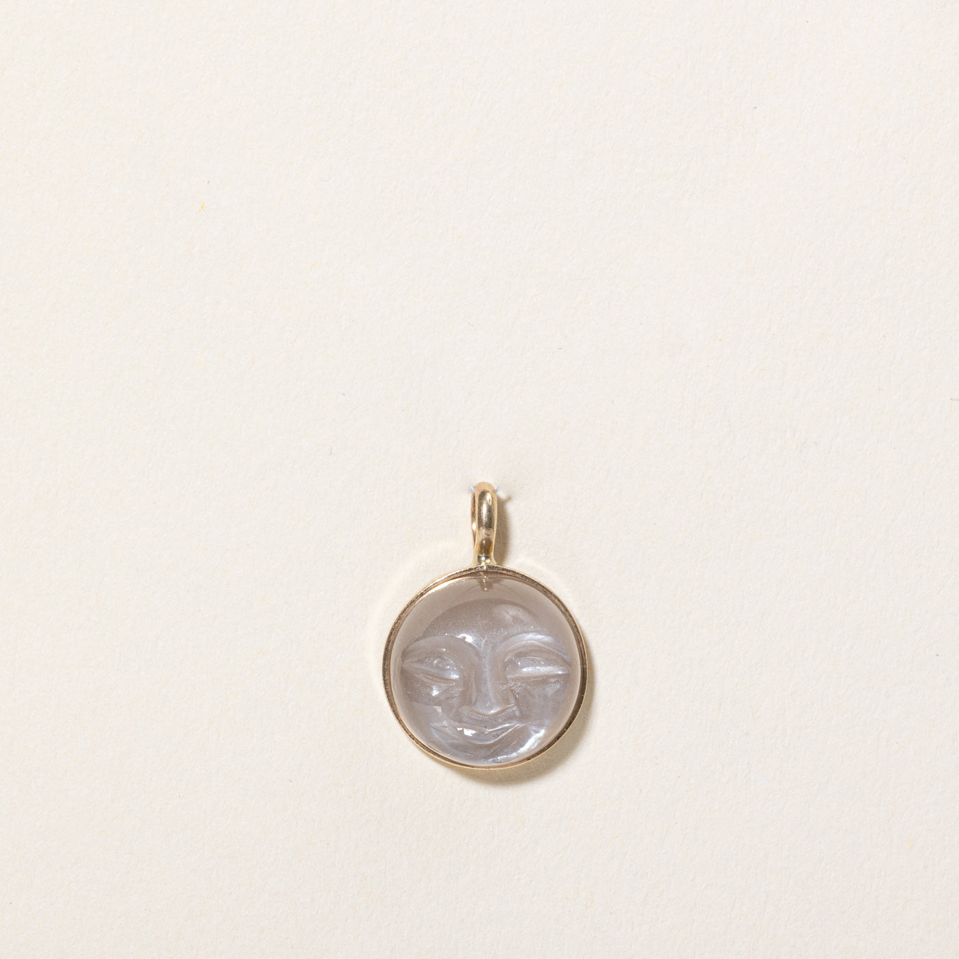 Carved Moonstone Pendant | 8.00ct |