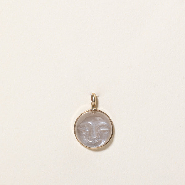 Carved Moonstone Pendant | 8.00ct |