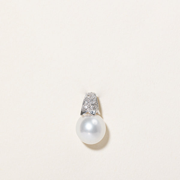 Pearl & Diamond Pendant | 0.07ctw |