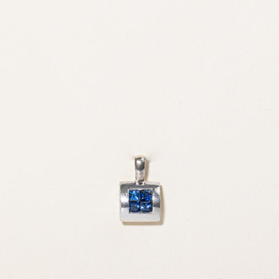 Sapphire & Diamond Pendant | 0.52ctw, 0.10ctw |