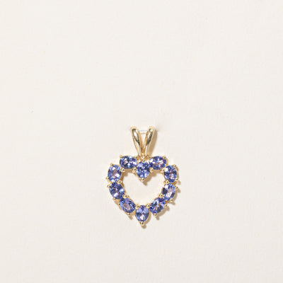 Tanzanite Heart Pendant | 1.40ctw |