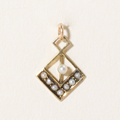 Seed Pearl Pendant