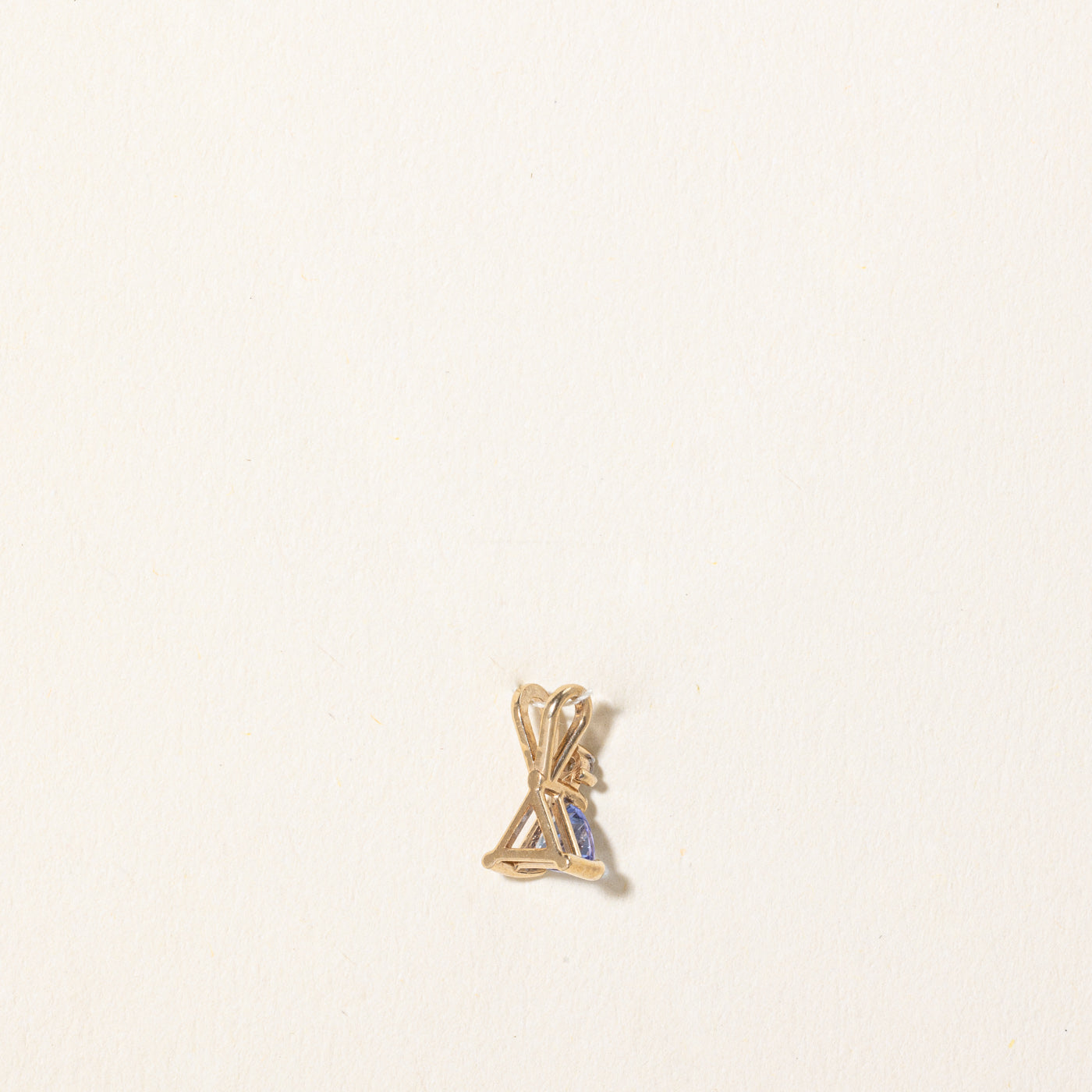 Pendentif Tanzanite et Diamant | 0,16 ct, 0,02 ct | 