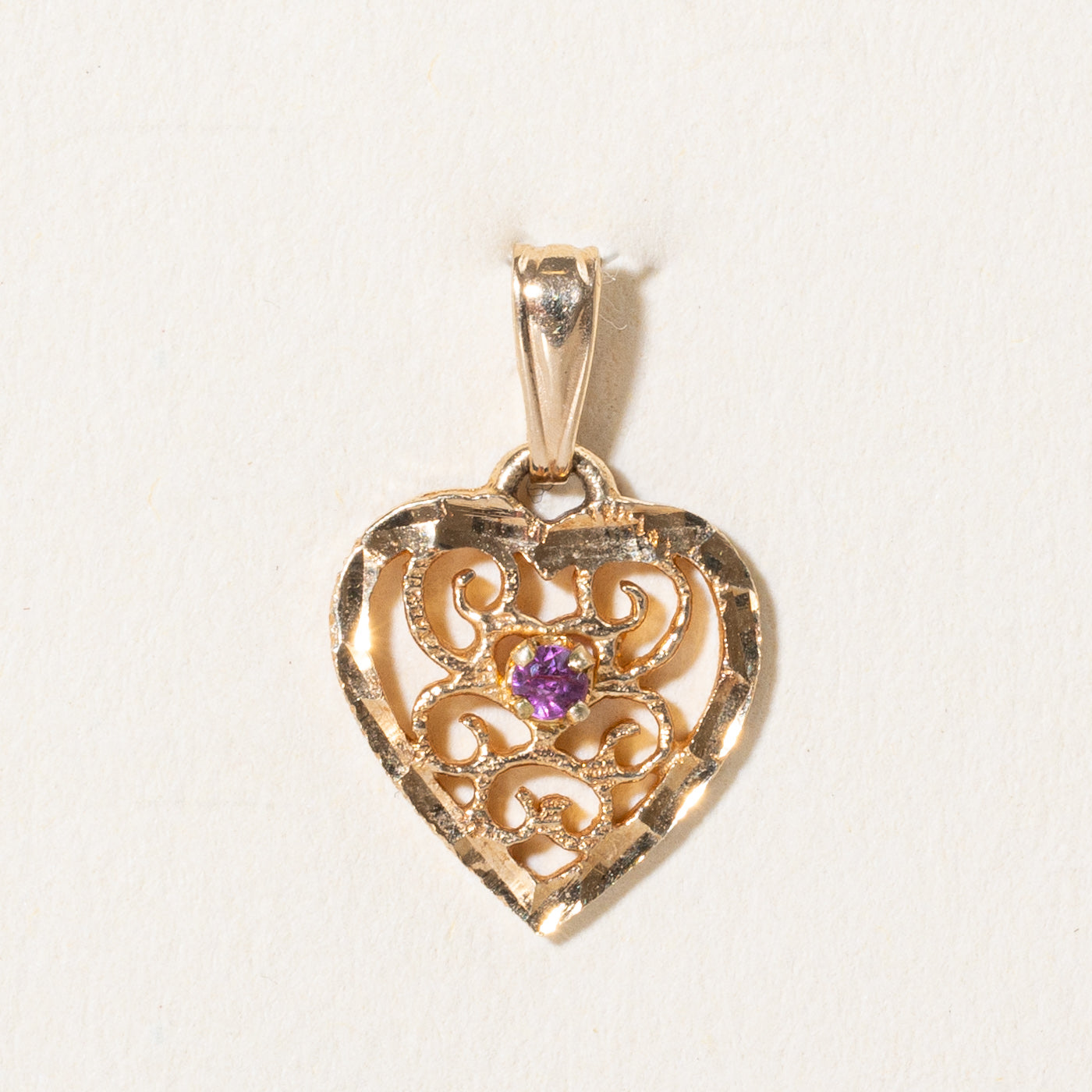 Ruby Heart Pendant | 0.03ct |