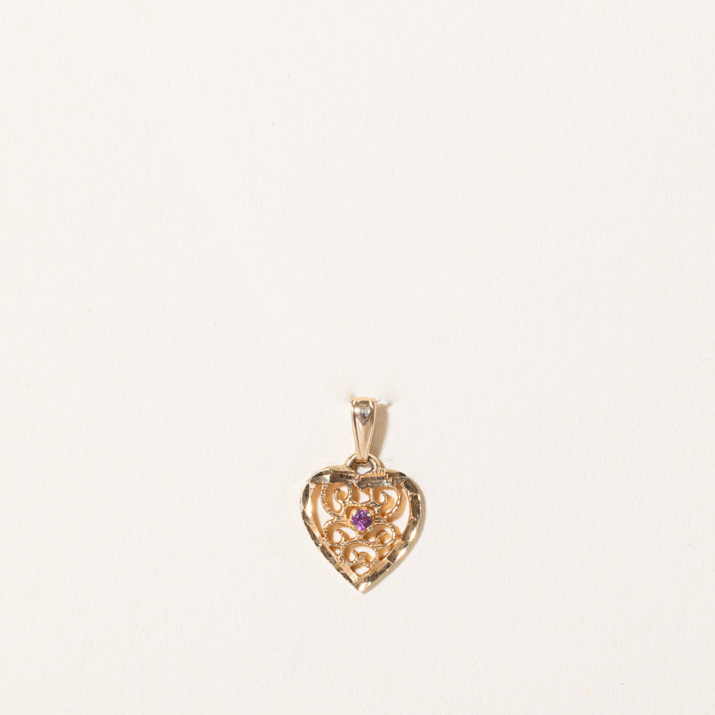 Ruby Heart Pendant | 0.03ct |