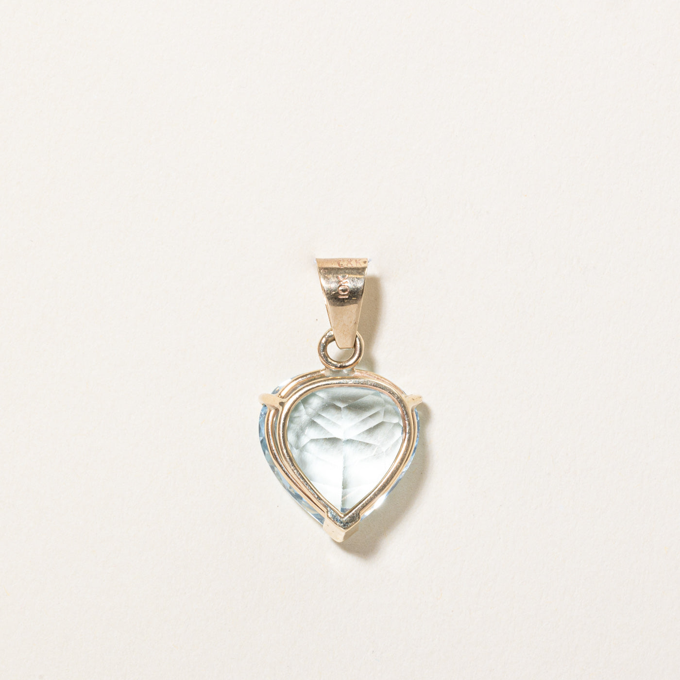 Blue Topaz Heart Pendant | 8.85ct |