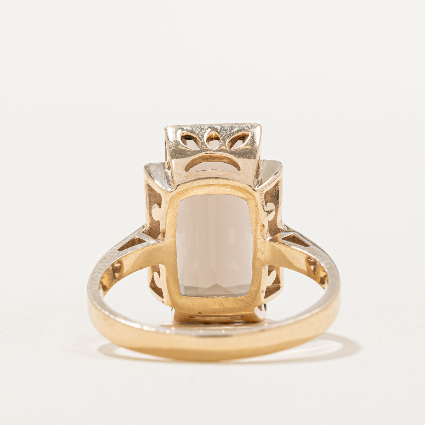 Smoky Quartz Cocktail Ring | 7.50ct | SZ 8.25 |