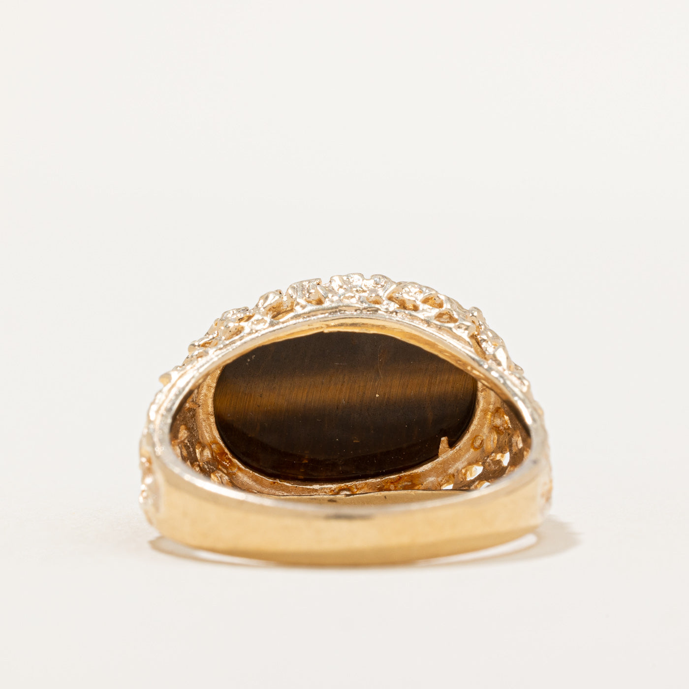 Tiger's Eye Cocktail Ring | 8.30ct | SZ 10.5 |