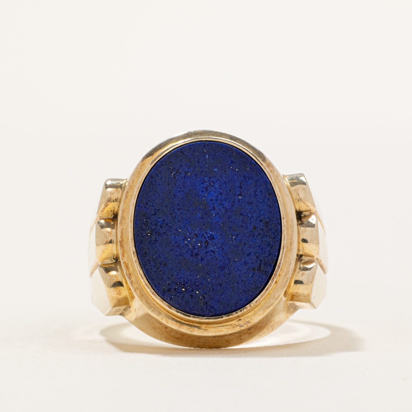 Lapis Lazuli Signet Ring | 4.00ct | SZ 11 |