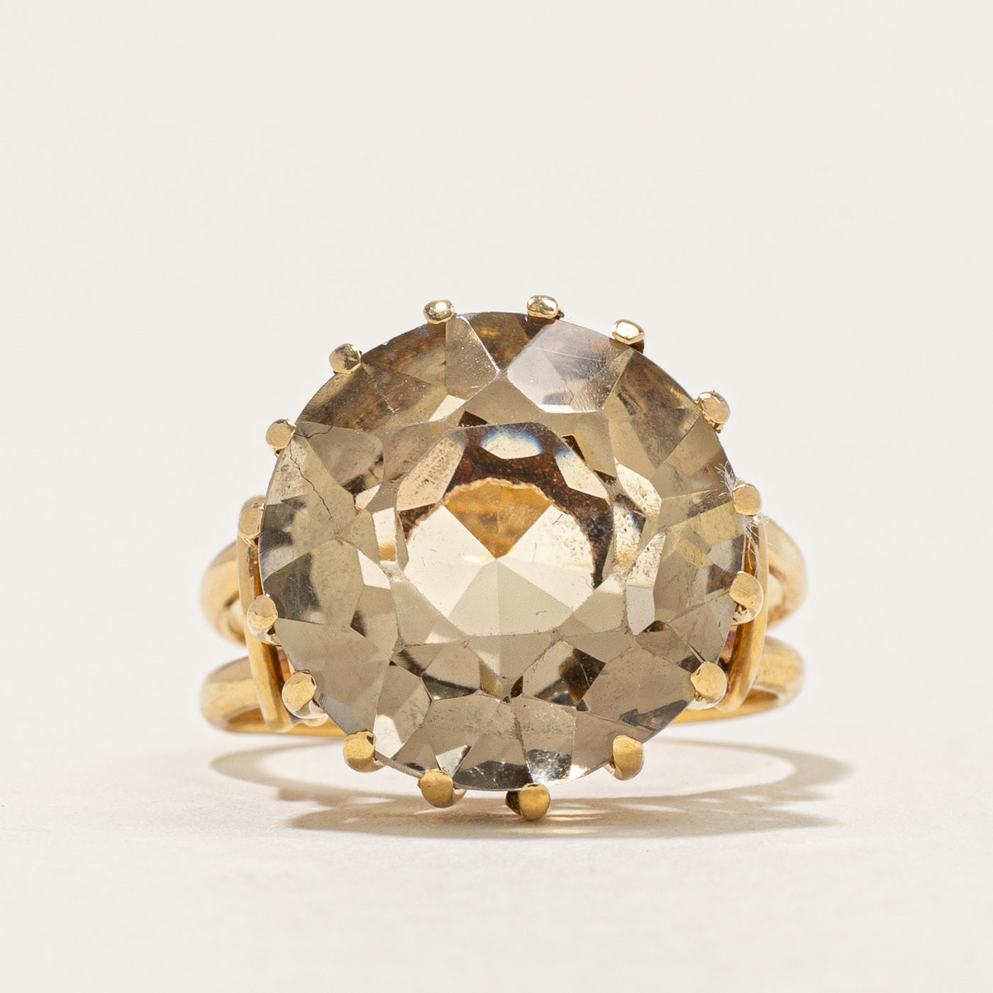 Quartz Cocktail Ring | 8.50ct | SZ 5.5 |
