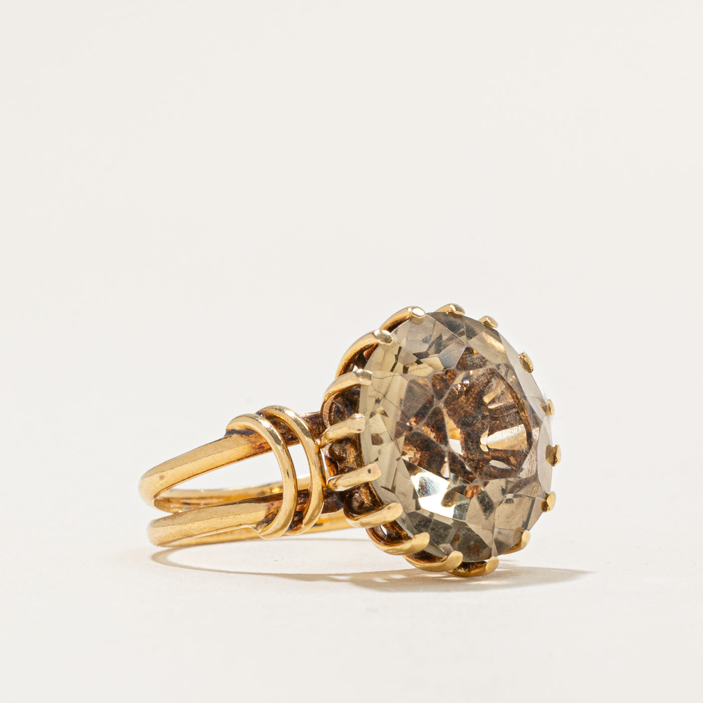 Quartz Cocktail Ring | 8.50ct | SZ 5.5 |