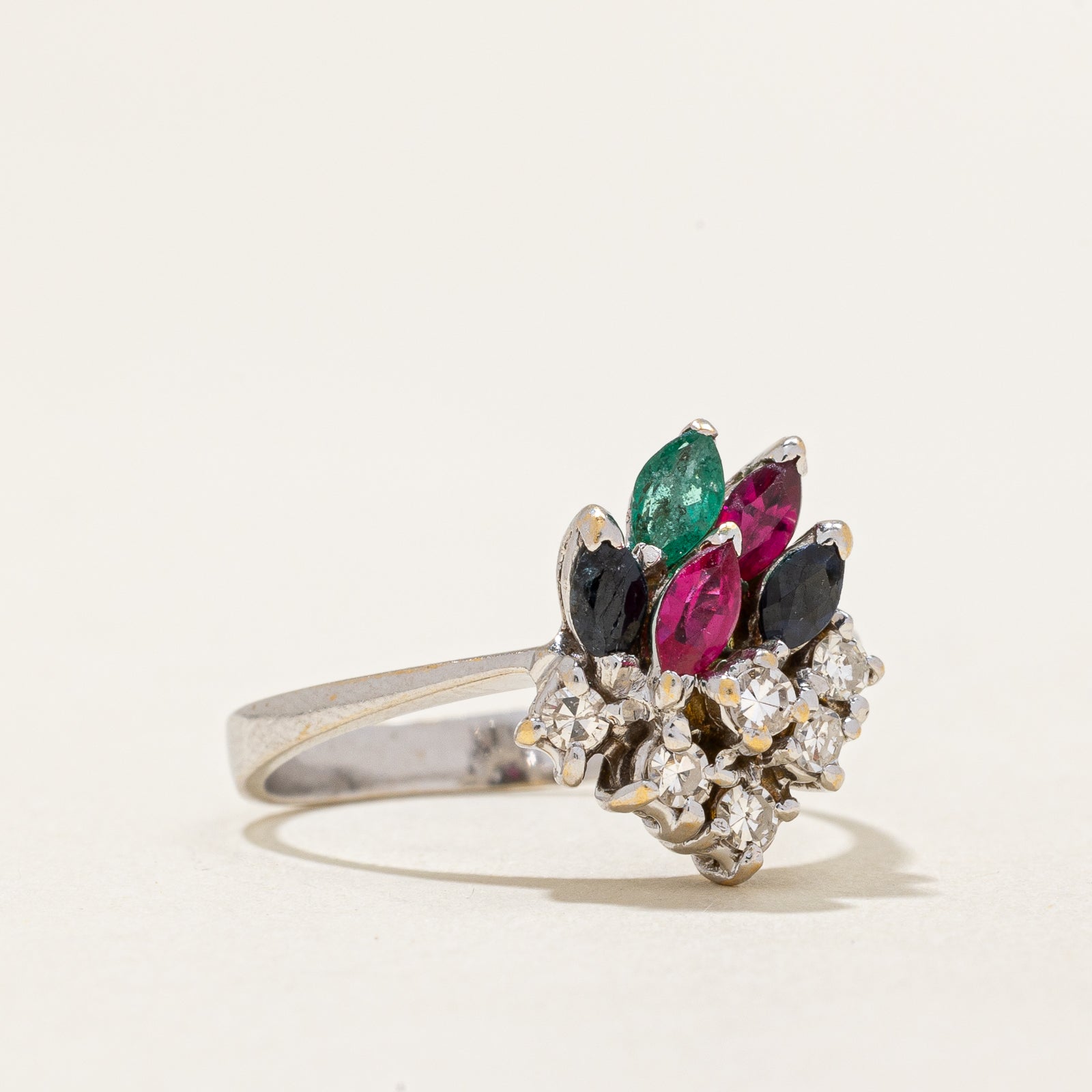 Multi-Gem Ring | 0.85ctw, 0.24ctw | SZ 8.25 |