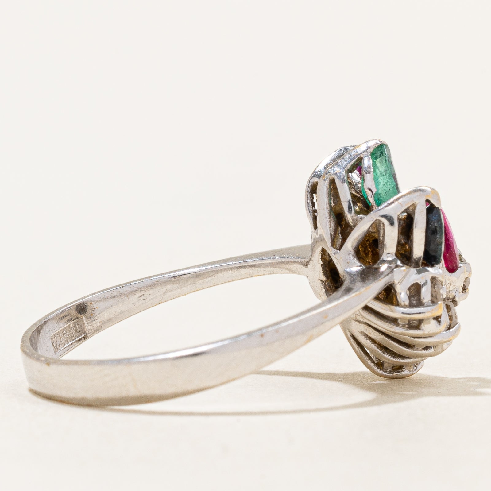 Multi-Gem Ring | 0.85ctw, 0.24ctw | SZ 8.25 |