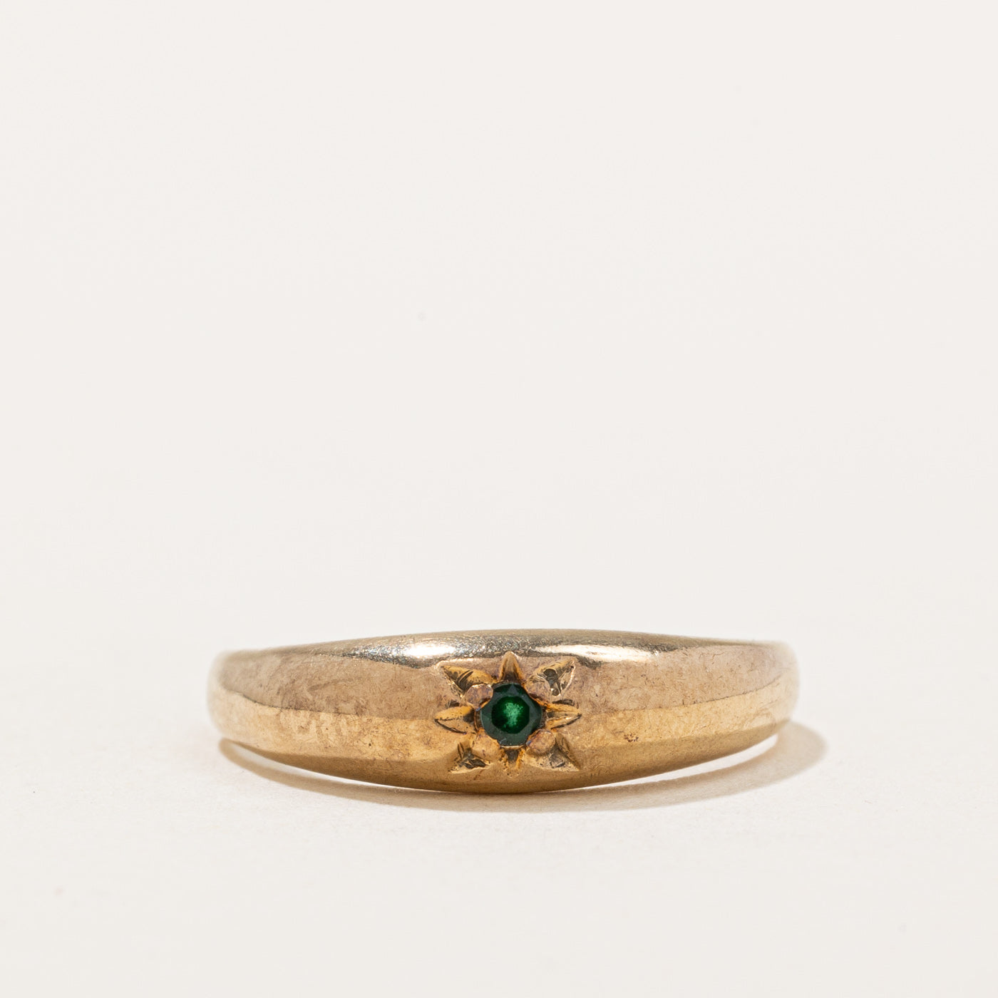 Starburst Emerald Ring | 0.02ct | SZ 6 |
