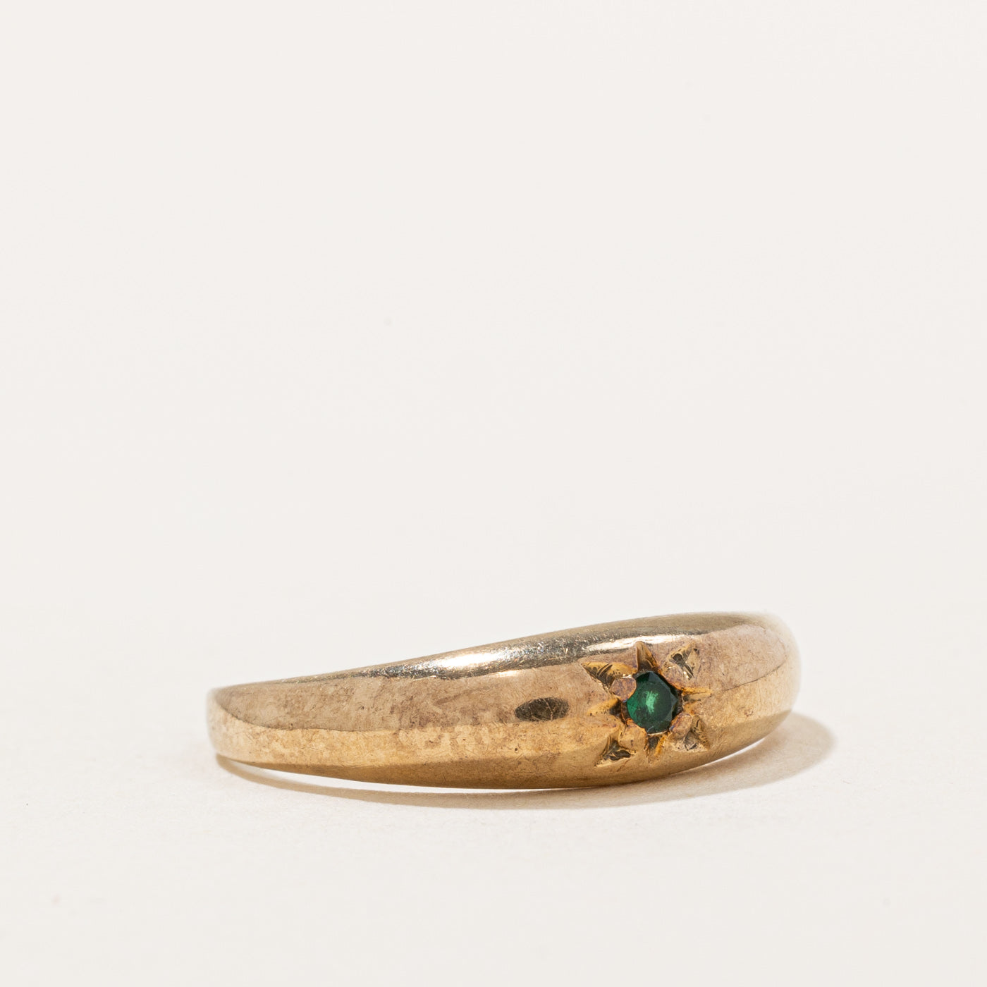 Starburst Emerald Ring | 0.02ct | SZ 6 |