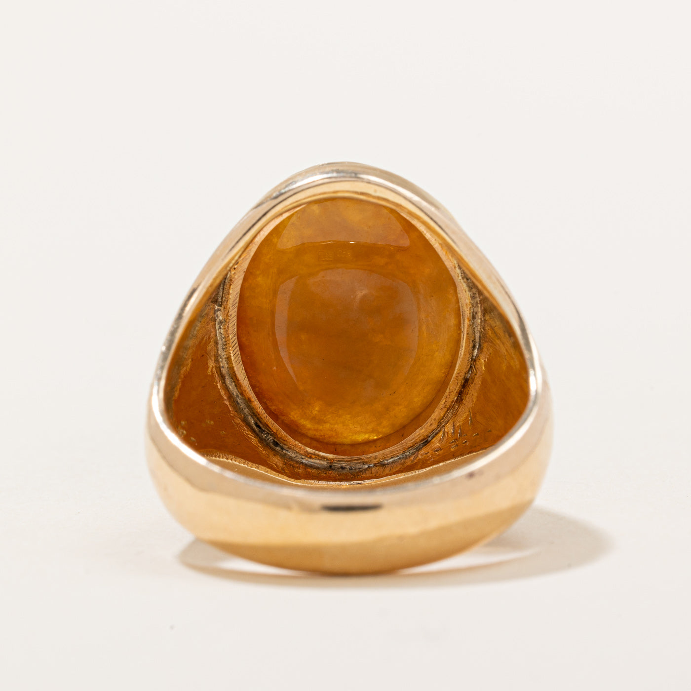 Bague cocktail en jadéite | 7,50 ct | Taille 8,5 | 
