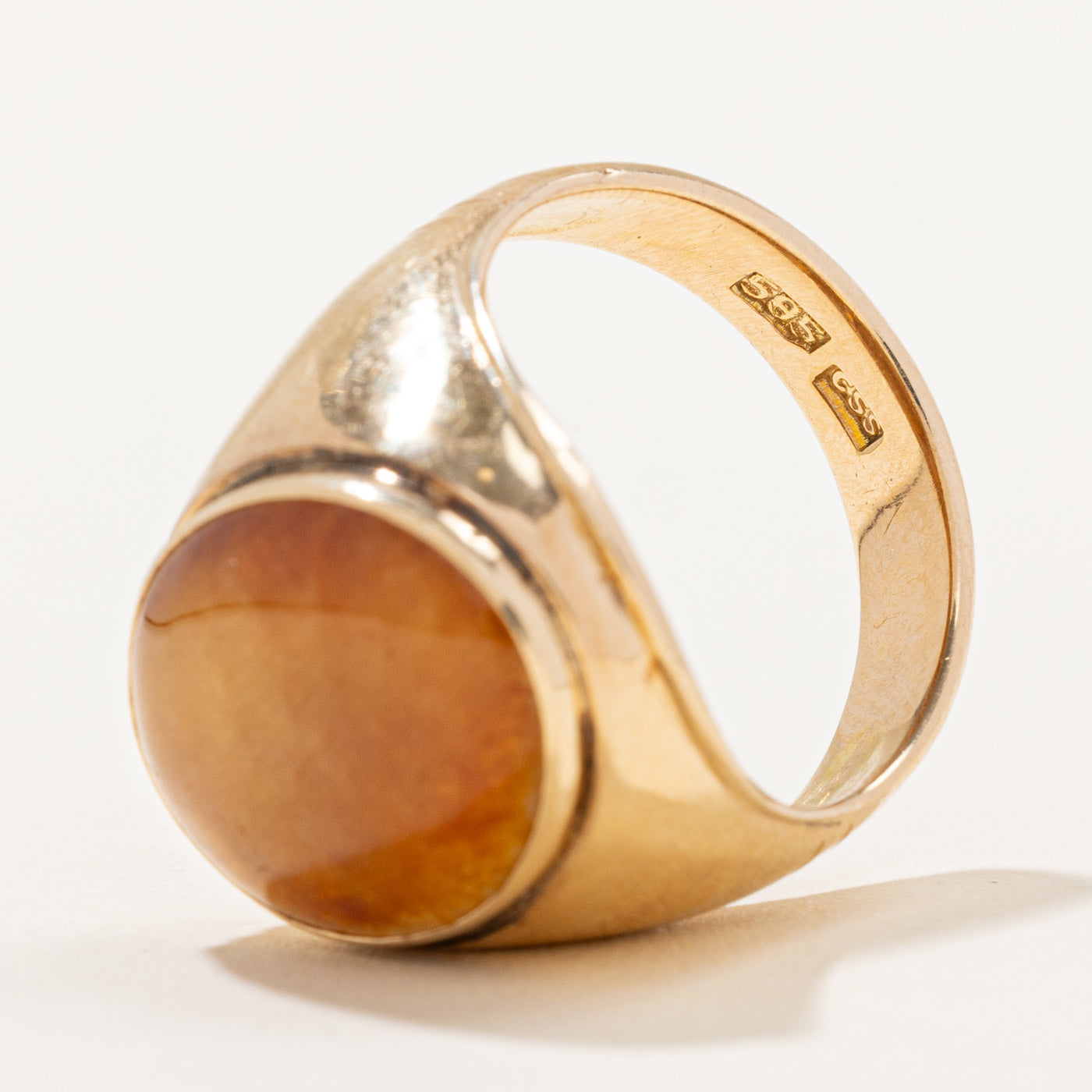 Bague cocktail en jadéite | 7,50 ct | Taille 8,5 | 