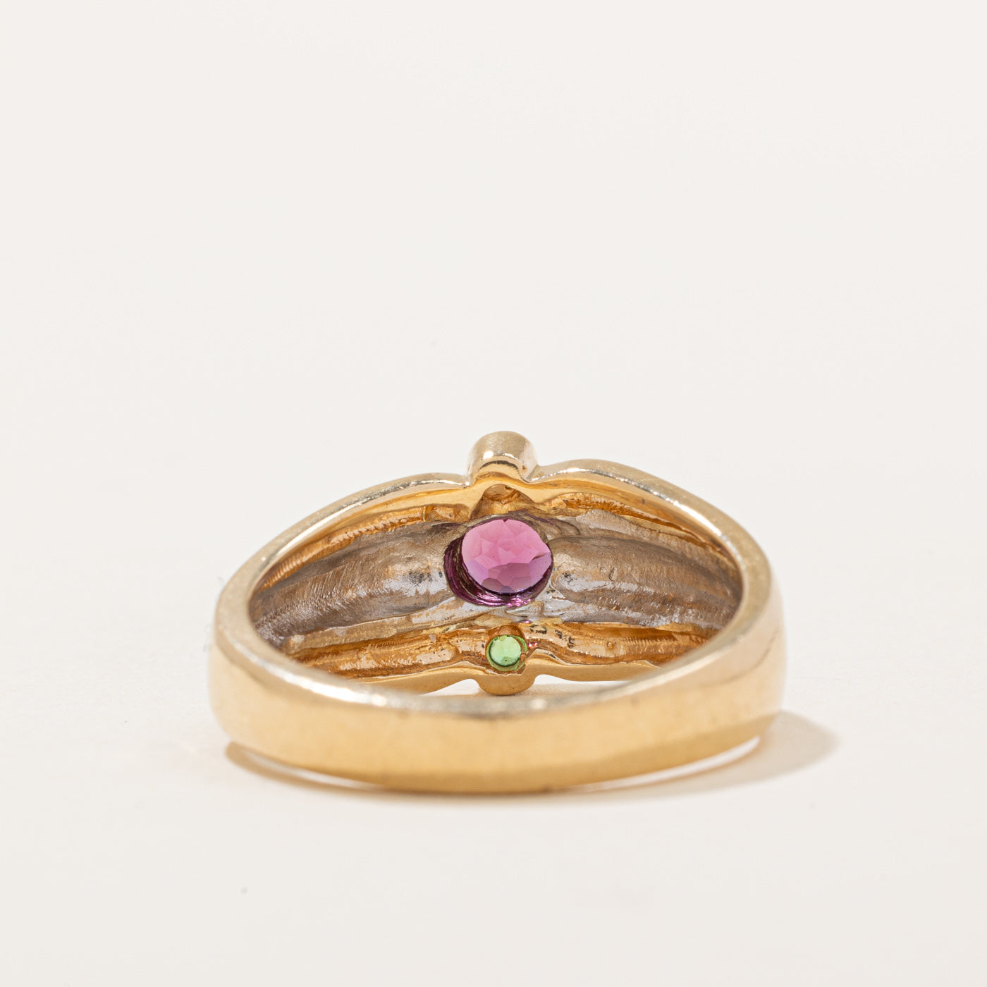 Garnet & Tsavorite Garnet Ring | 0.25ct, 0.08ctw | SZ 8.5 |