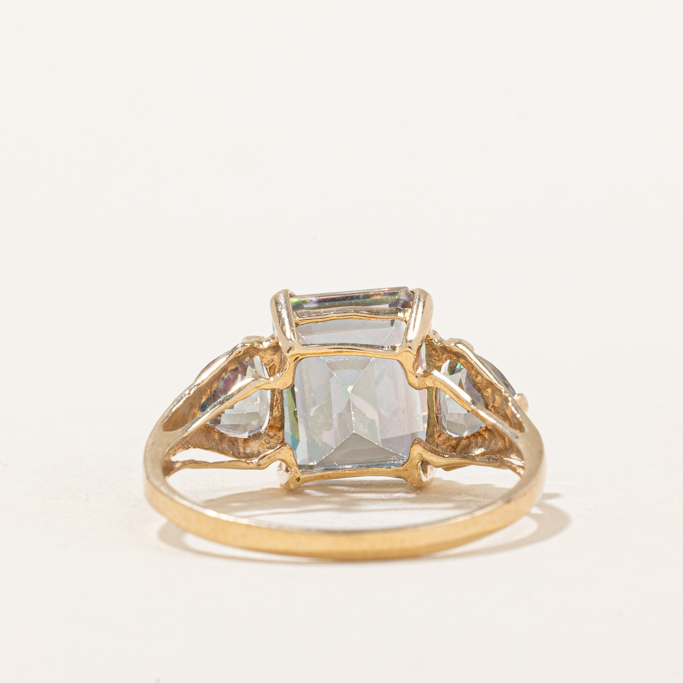 Mystic Topaz Cocktail Ring | 4.50ctw | SZ 7 |