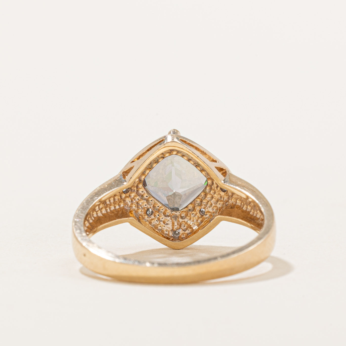 Mystic Topaz & Diamond Cocktail Ring | 1.40ct, 0.04ctw | SZ 7 |