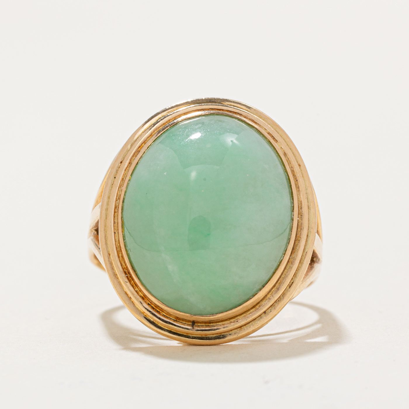 Jadeite Cocktail Ring | 14.80ct | SZ 7.5 |