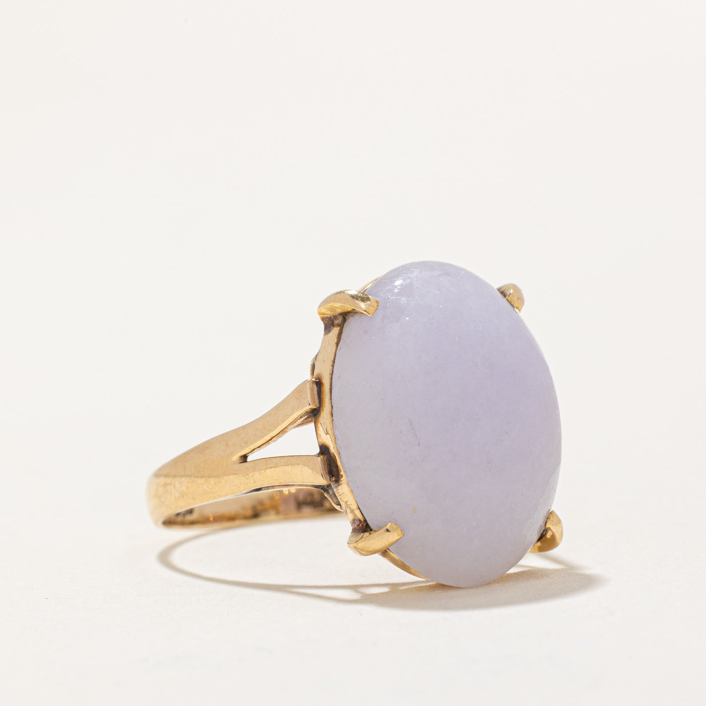 Lavender Jadeite Cocktail Ring | 9.00ct | SZ 7.5 |