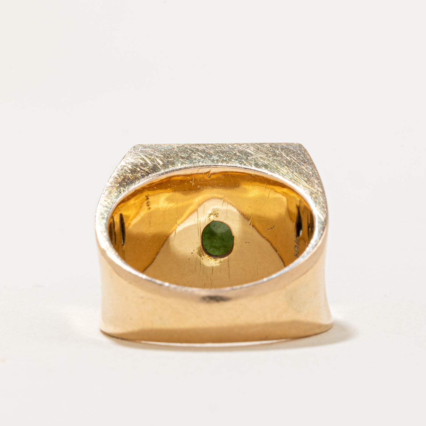 Nephrite Cocktail Ring | 9.00ct | SZ 8.25 |