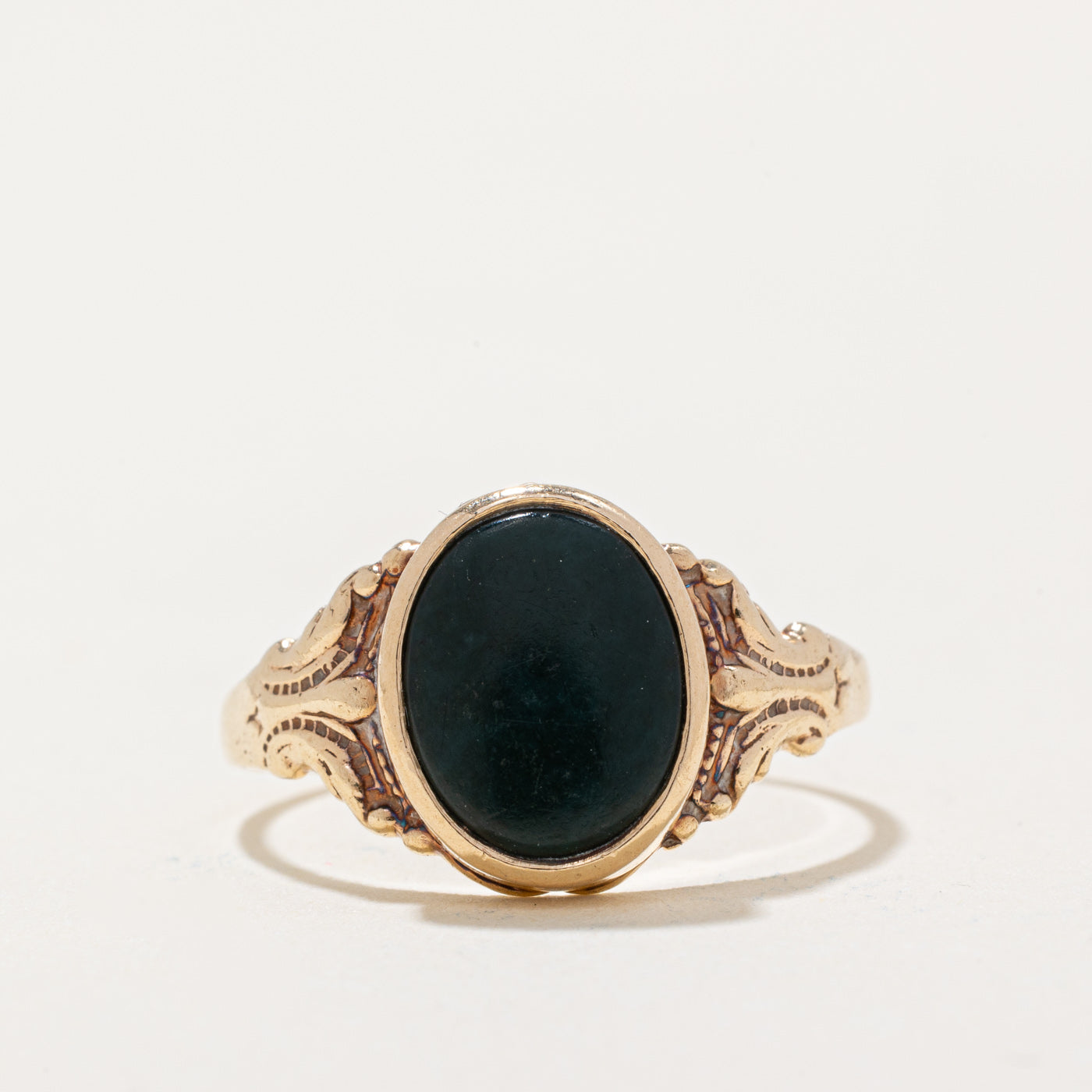 Bague cocktail en néphrite | 1,00 ct | Taille 7 | 