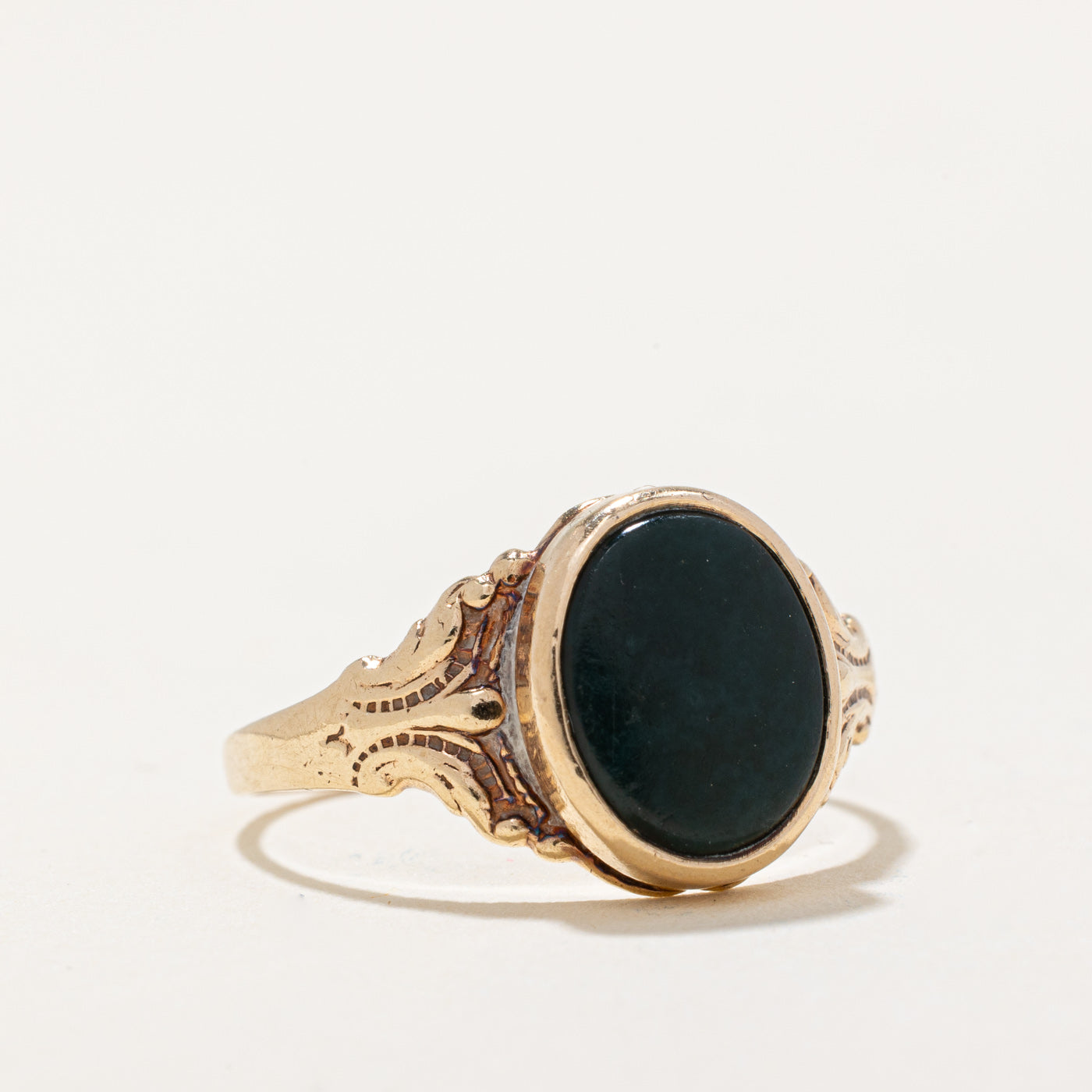 Bague cocktail en néphrite | 1,00 ct | Taille 7 | 