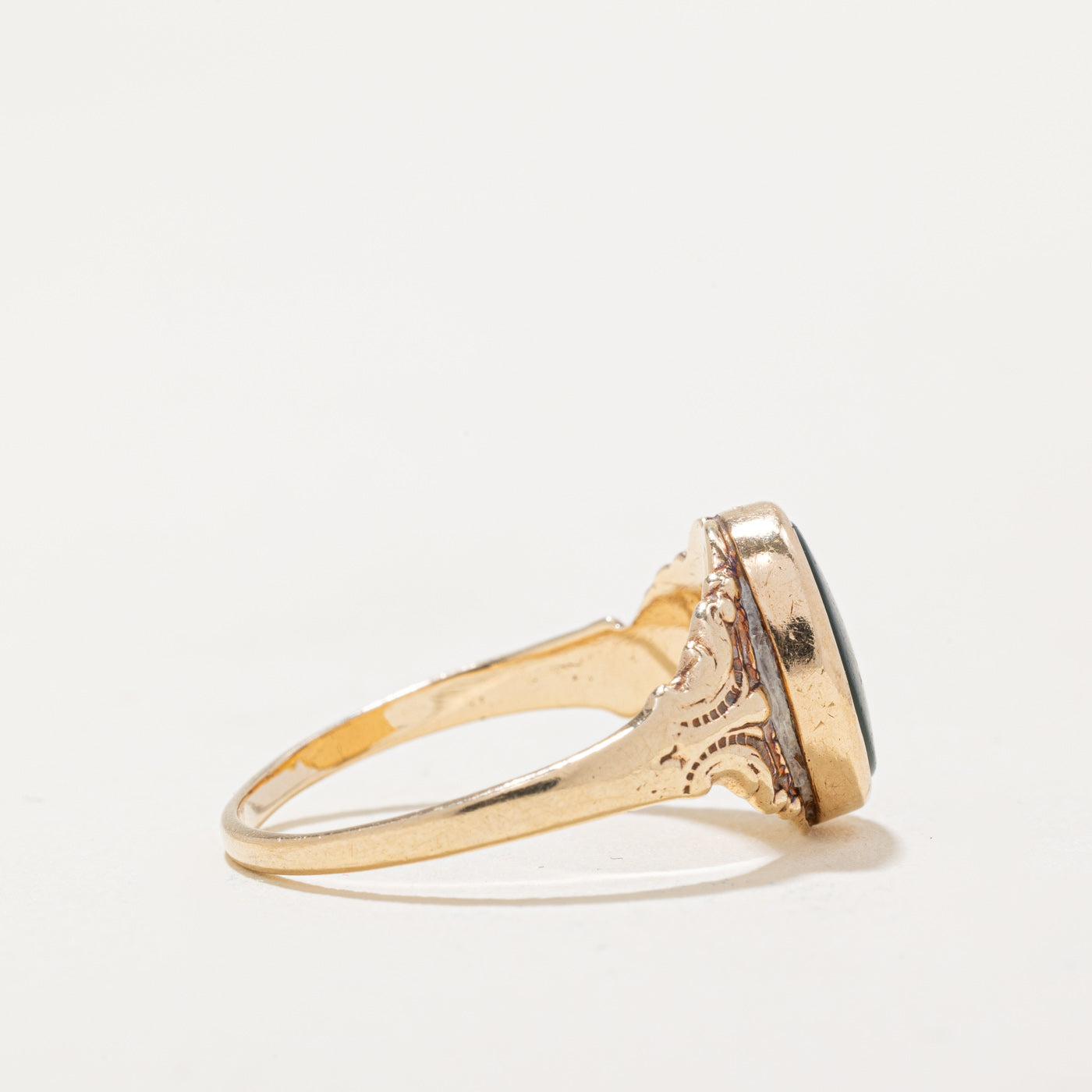 Bague cocktail en néphrite | 1,00 ct | Taille 7 | 