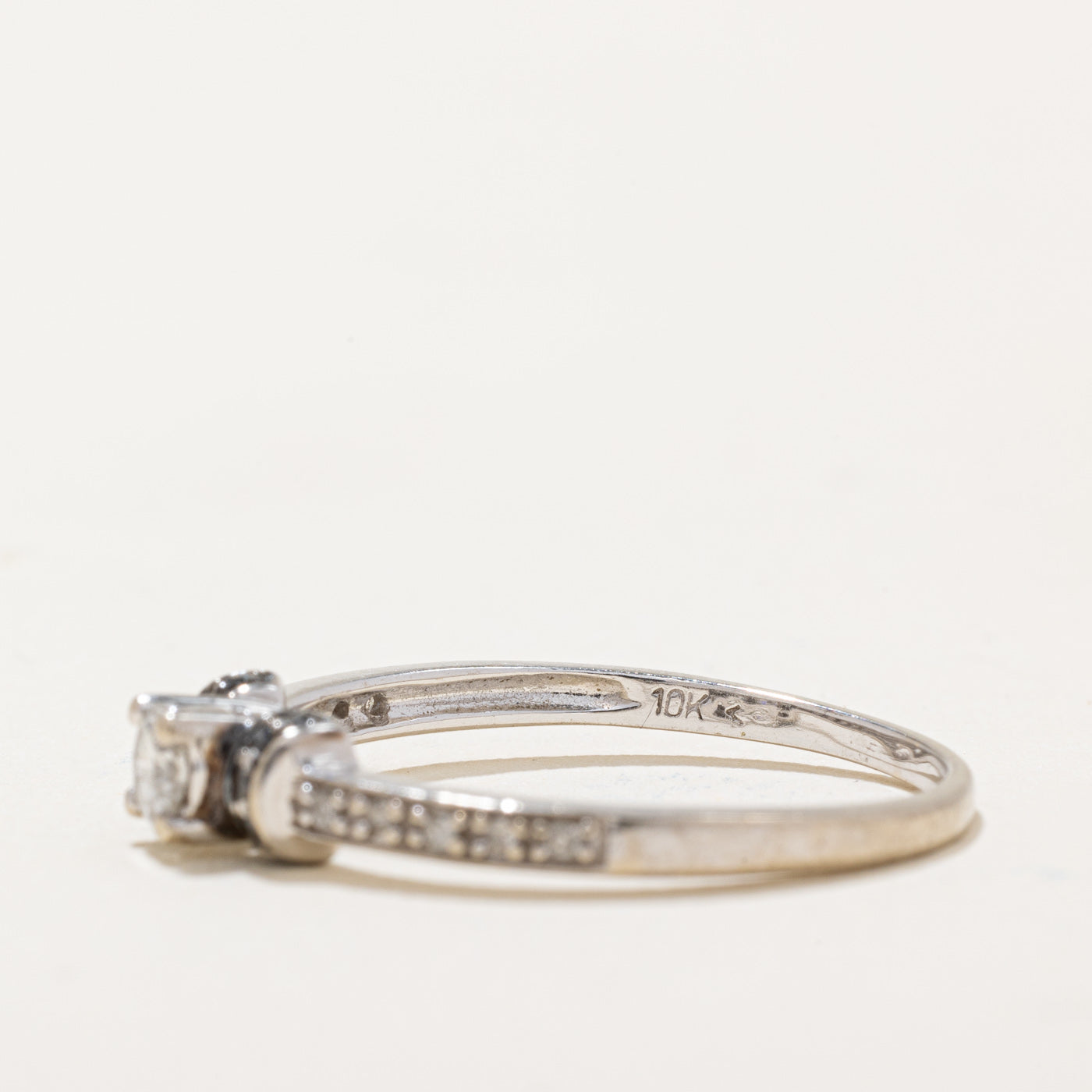 Black & White Diamond Ring | 0.04ctw, 0.18ctw | SZ 8.5 |