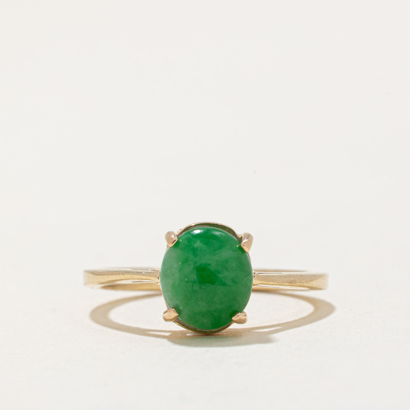 Dyed Jadeite Ring | 1.27ct | SZ 4.25 |