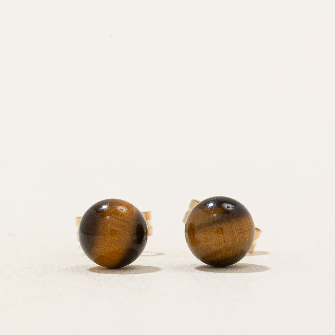 Tigers Eye Stud Earrings | 1.50ctw |