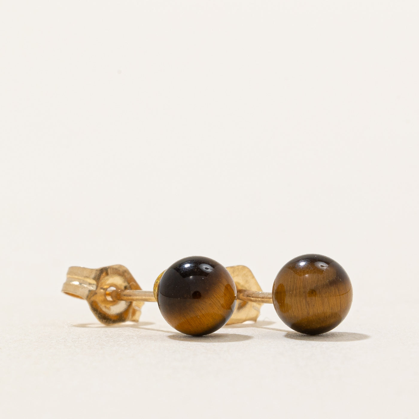 Tigers Eye Stud Earrings | 1.50ctw |