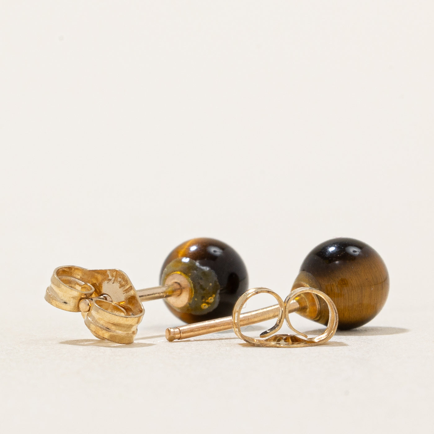 Tigers Eye Stud Earrings | 1.50ctw |
