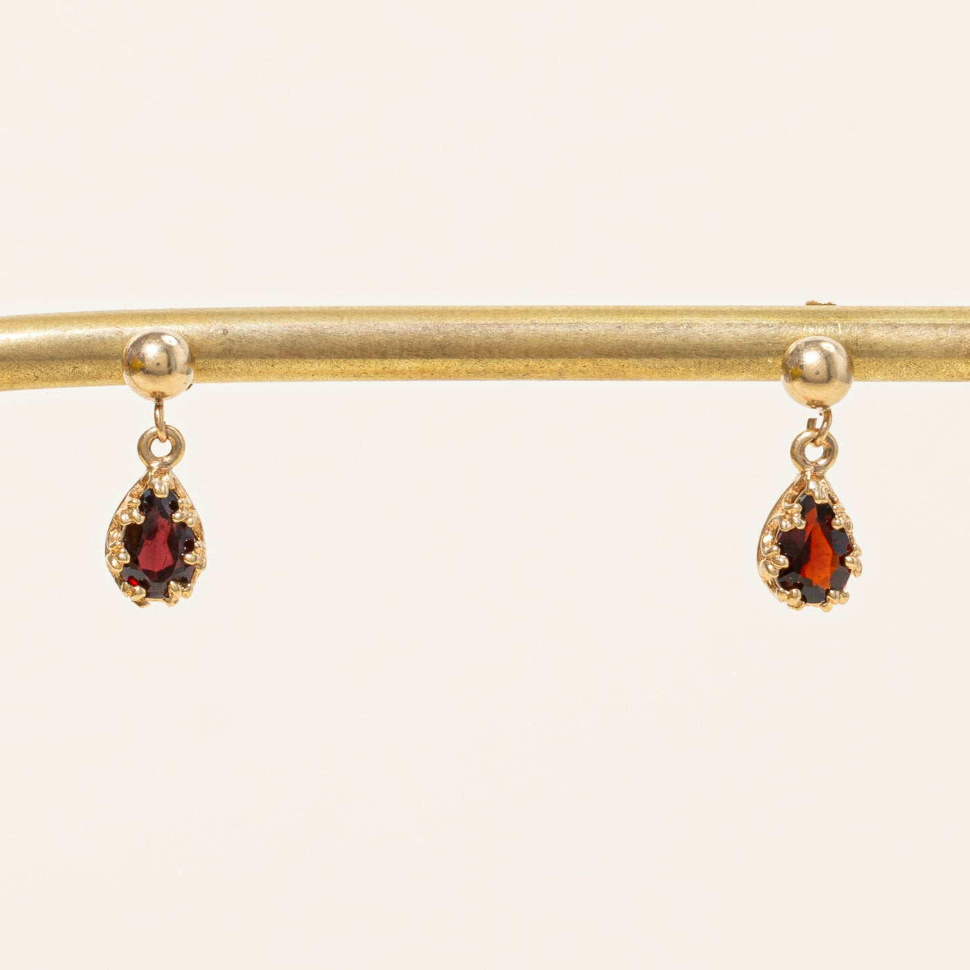Garnet Drop Earrings | 0.80ctw |