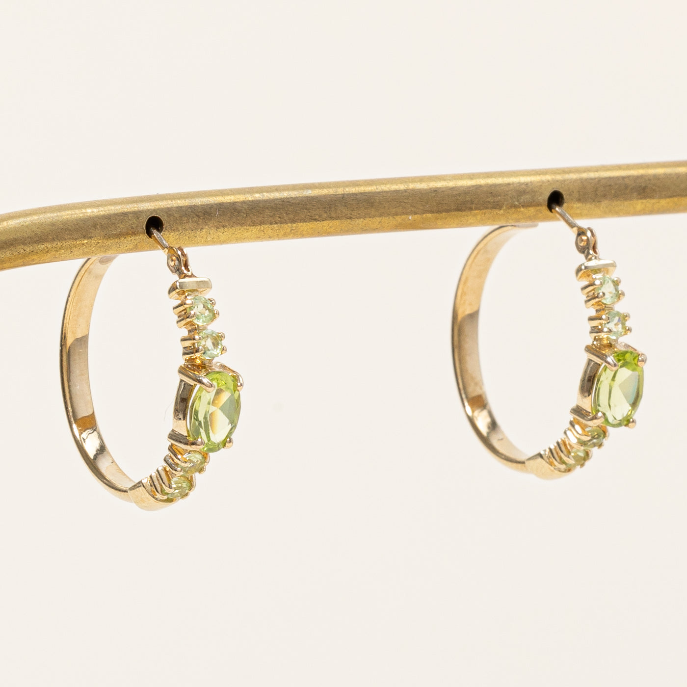 Peridot Hoop Earrings | 1.00ctw |