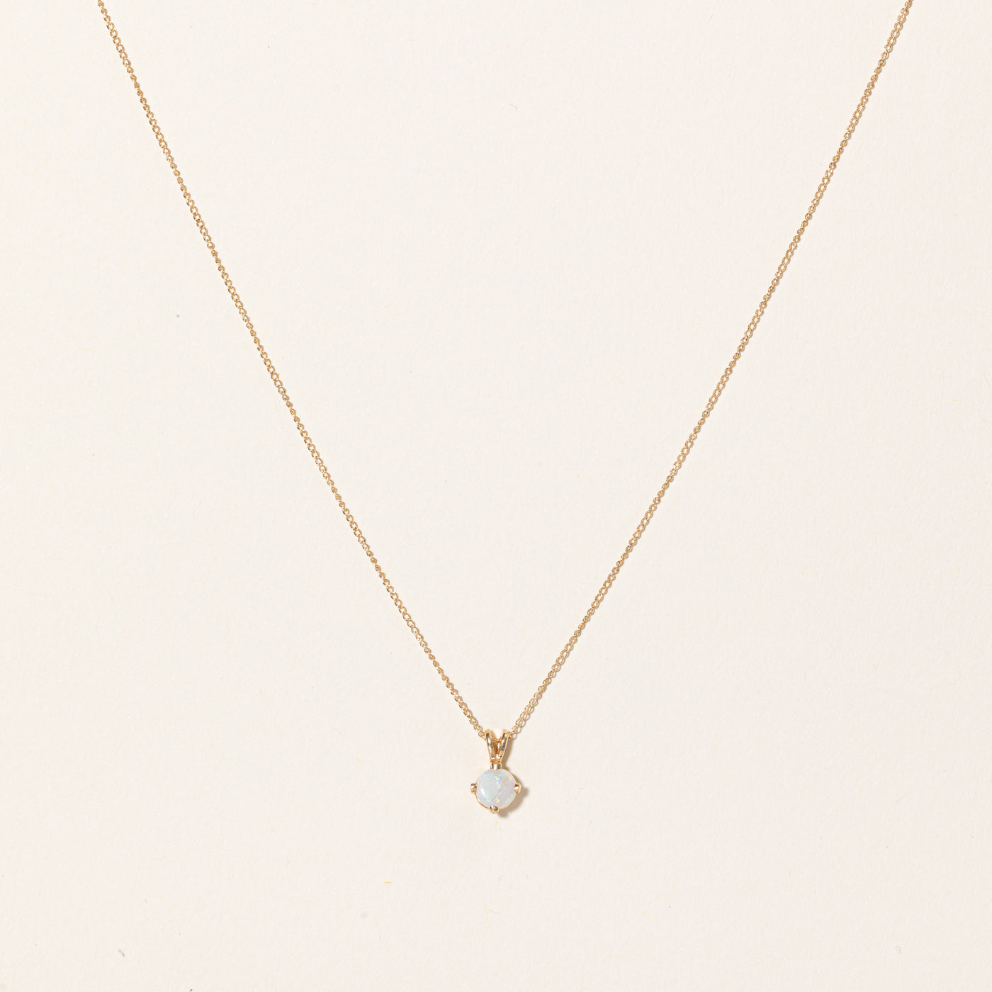 Opal Pendant Necklace | 0.29ct | 18" |