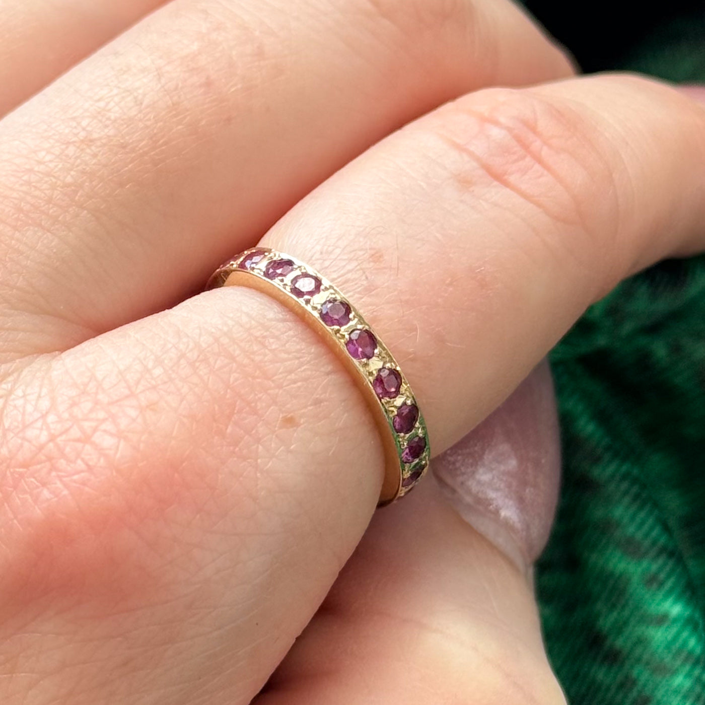 Ruby Eternity Ring | 1.00ctw | SZ 6.5 |