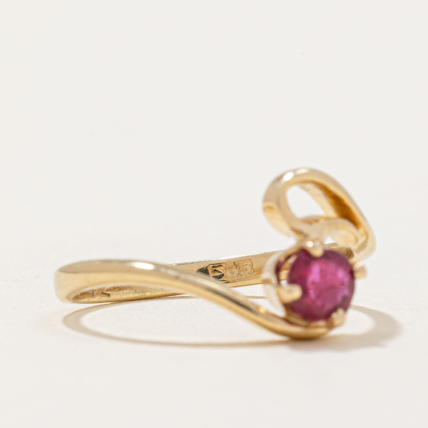 Ruby Freeform Ring | 0.20ct | SZ 4.25 |