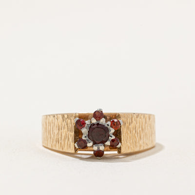 Garnet Cocktail Ring | 0.25ctw | SZ 5.5 |