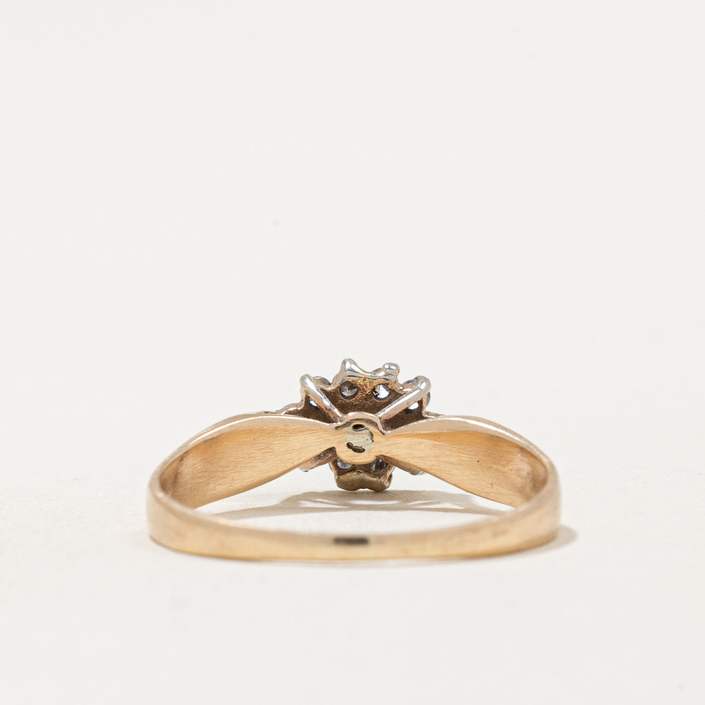 Ruby & Diamond Halo Ring | 0.10ct, 0.05ctw | SZ 4 |