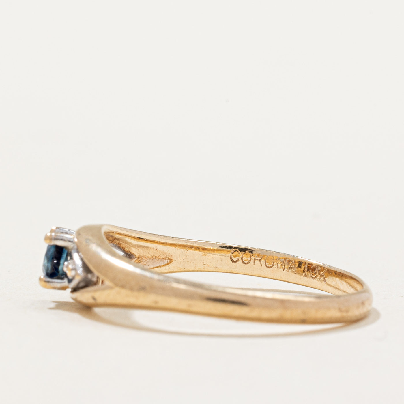 Sapphire & Diamond Ring | 0.15ct, 0.02ctw | SZ 6.25 |