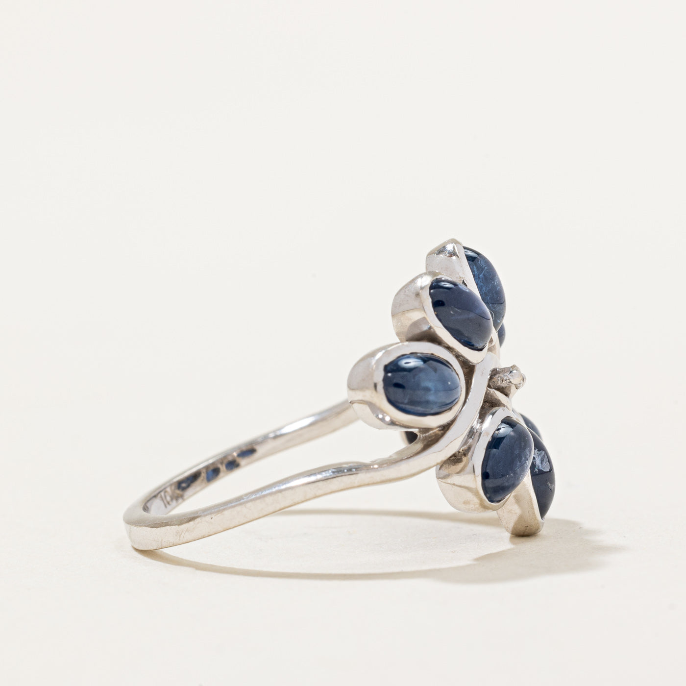 Sapphire & Diamond Cocktail Ring | 3.36ctw, 0.01ct | SZ 6.75 |