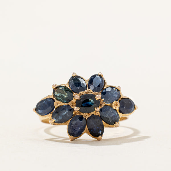 Sapphire Cocktail Ring | 2.85ctw | SZ 7.5 |